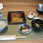 Suzu none - ハーフ&ハーフ（肝吸/漬物/デザート）　4,180円（税込）