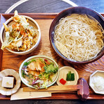 테우치 소바 카키에몬 - 수제 소바 런치 세트 큰 사이즈