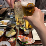 虹と海 - 乾杯