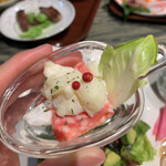 虹と海 - 夜ご飯