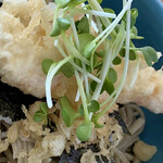 まん作 - 大きな海老天♡