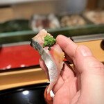 小笹寿し - 握り 鯖リフト