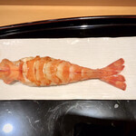 小笹寿し - 握り　車海老 上から