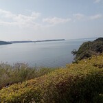 さくめ - 近くの浜名湖SAからの景色。　一般道からも入れる駐車場がありますよ。