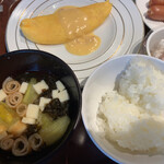 虹と海 - 朝ごはん