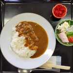 職員室カフェ - 吉部米カレー(600円)