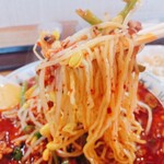 四川料理　蘭 - 野菜もたっぷりの麻辣麺！