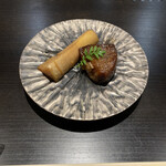 Test Kitchen by Izumi - 牛肩肉の粉山椒焼き