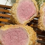 とんかつ ばんぶー - 特選ヒレカツ1,800円