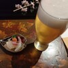 由布院別邸 樹 - 桜鯛とビール。