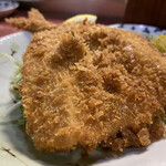 みたかや酒場 - 最強アジフライ　先ずはそのまま食べてみて