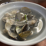 みたかや酒場 - 蛤の酒蒸し