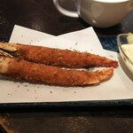 うみからそらへ - Bigエビフライ定食  1100円