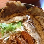 麺屋 國丸。 - 北海道味噌炙りチャーシューラーメン、濃厚です。