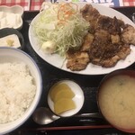 食堂米倉 - 焼肉（柚子しょうゆ）定食