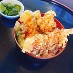 手打ちうどん はぐれ - ミニ天丼