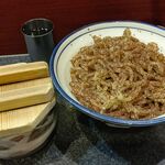 烈志笑魚油 麺香房 三く - ●ﾗﾝﾁ 単品。つけ麺道産 (並) 900円＋大盛200=1,100円