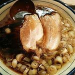 烈志笑魚油 麺香房 三く - 