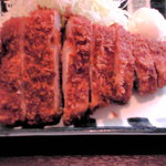 キッチン直 - 上ロースかつ定食