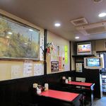 田島家 - テレビの下にマルチカメラ用モニター