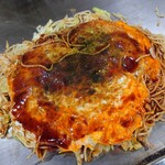 Honkaku Hiroshima Okonomiyaki Goroxu Chan - 令和4年3月
      三原焼き 900円
