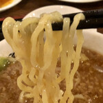 麺小屋 - 魚介つけ麺の多加水麺