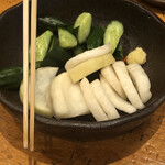 Yamamotoya Honten - 大根と胡瓜のお漬物