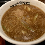 麺小屋 - 魚介つけ麺のスープ