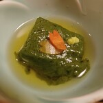 北新地 穂の河 - ヨモギもち