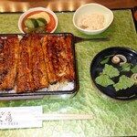 Unagi Ooshima - うな重(上)  ご飯大盛り