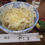 やしま - あげ玉生しょうゆうどん