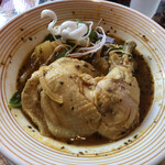 マジックスパイス 東京下北沢店 - 中には、こんな骨付きチキンが！