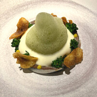 Noeud.TOKYO - ジャガイモ、菜の花、ハーブ、雲丹、鰯