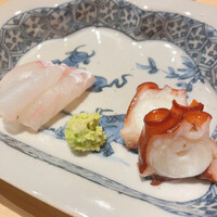 枯淡 - ひらめとたこ（ほんのり温かい）