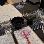 日本料理 TOBIUME - ⑥而今　大吟醸(三重)
      ⑦而今　特別純米生(三重)
      ⑧而今　純米吟醸山田錦(三重)
      ⑨而今　純米吟醸朝日(三重)
      ⑩高砂　松喰鶴　純米大吟醸(三重)