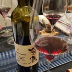 日本料理 TOBIUME - お酒⑰菊鹿カルベネ　樽熟成2016(赤ワイン、熊本)
      葡萄品種:カベルネデータソーヴィニオン100%