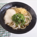 Michinoeki Daiei Resutoin Daiba - うどん　とろろ付　３００円