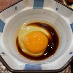 Chikin Hausu - 生卵＋醤油