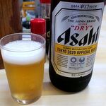 Jiyuuken - 「大ビール」（大瓶ビール、630円）をアサヒで