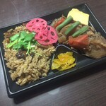 ふくむすび - 肉じゃがとあさりご飯