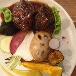 171123592 - ほほ肉の赤ワイン煮込み