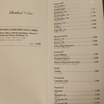 Peter Luger Steak House Tokyo - ハウスワインだが十分に美味しい