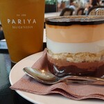 PARIYA - プリンチョコレートパフェ(ケーキセット)3