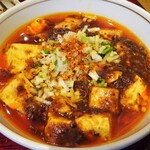 かかん - 麻婆豆腐定食：麻婆豆腐