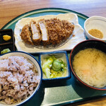 Katsutoshi - ♪リブロースかつランチ¥1194