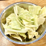 쿠시카츠 타나카 욧카이치 에키마에점 - 무한 리필 양배추 280엔