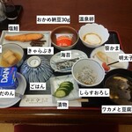 いりぼし旅館 - 料理写真:朝ごはん全景