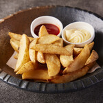 野菜巻き串屋 うずまき - フライドアンチョビポテト