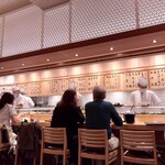 築地 すし好 - 店内