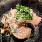 築地 すし好 - 鯖のごまみそ和え